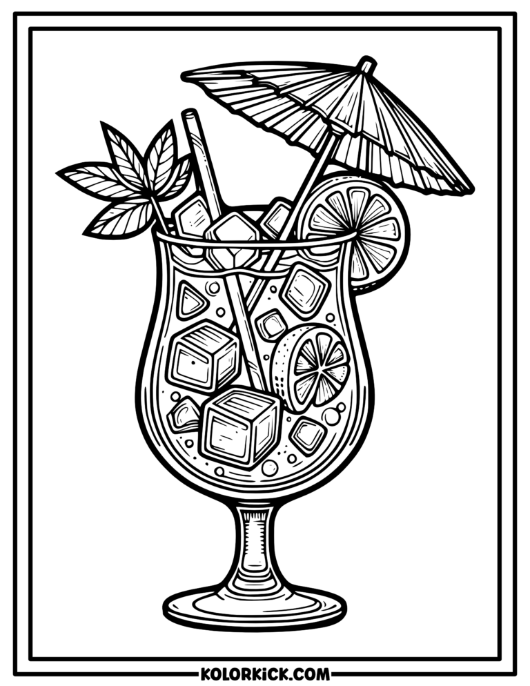 Sunny Summer Coloring Pages - 100% Free Printable PDFs