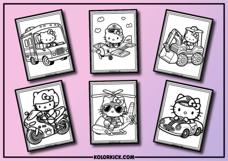 Hello Kitty Coloring Pages - 75 Free Printable PDFs