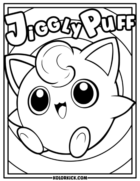 Cute Pokemon Coloring Pages - (100% Free Printable PDFs)