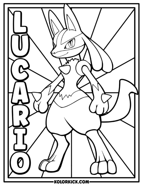 Cute Pokemon Coloring Pages - (100% Free Printable PDFs)